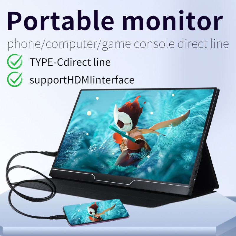 15.6 ġ ġ г ޴ , USB C Ÿ HDMI ȣȯ ǻ ġ , PS4 ġ Xbox One Ʈ ޴